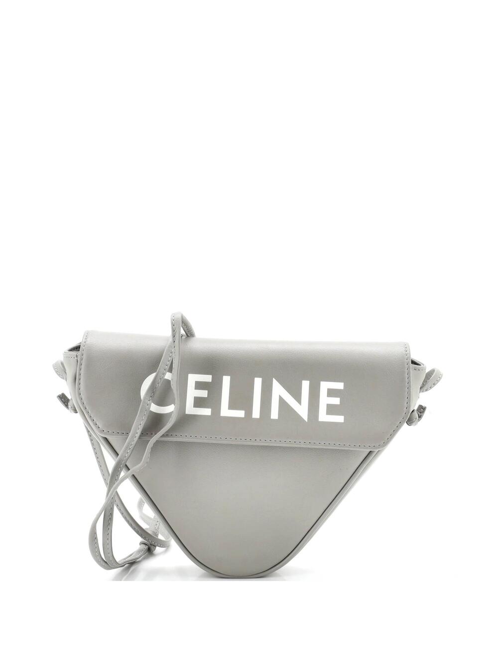 Celine Triangle Bag Leather Small #283133C93B